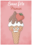G&acirc;teau glac&eacute; pour une maman d&eacute;licieuse